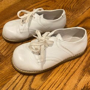 Little boy leather Oxford shoes